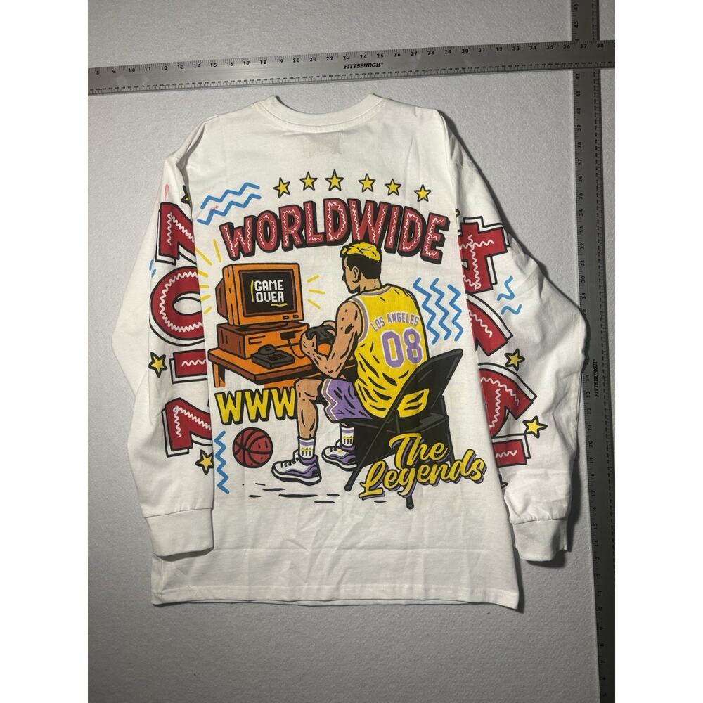 Jordan X Kobe Long Sleeve T Shirt 90s Kid Men’s Size Large - Picture 6 of 9